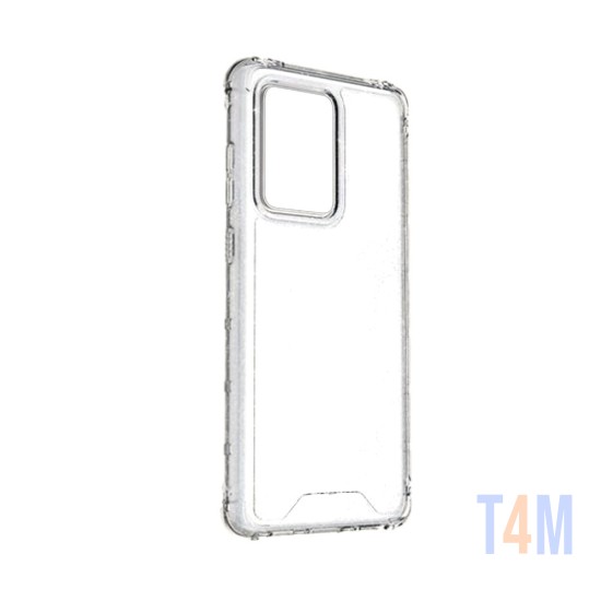 Silicone Hard Corners Case for Samsung Galaxy A71 Transparent